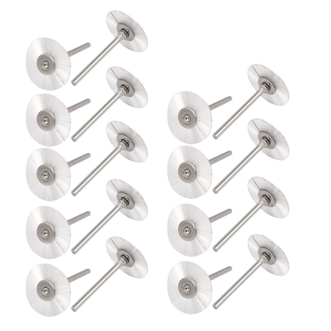 Sourcingmap 25mm Diameter Polishing Buffing Tool Nylon Wire Wheel Brushes 18pcs