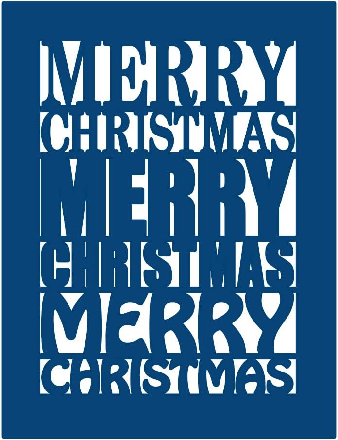 Tattered Lace Merry Christmas Plaque D104
