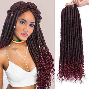 Amazon Com Aisi Beauty Faux Locs Crochet Hair Goddess Locs