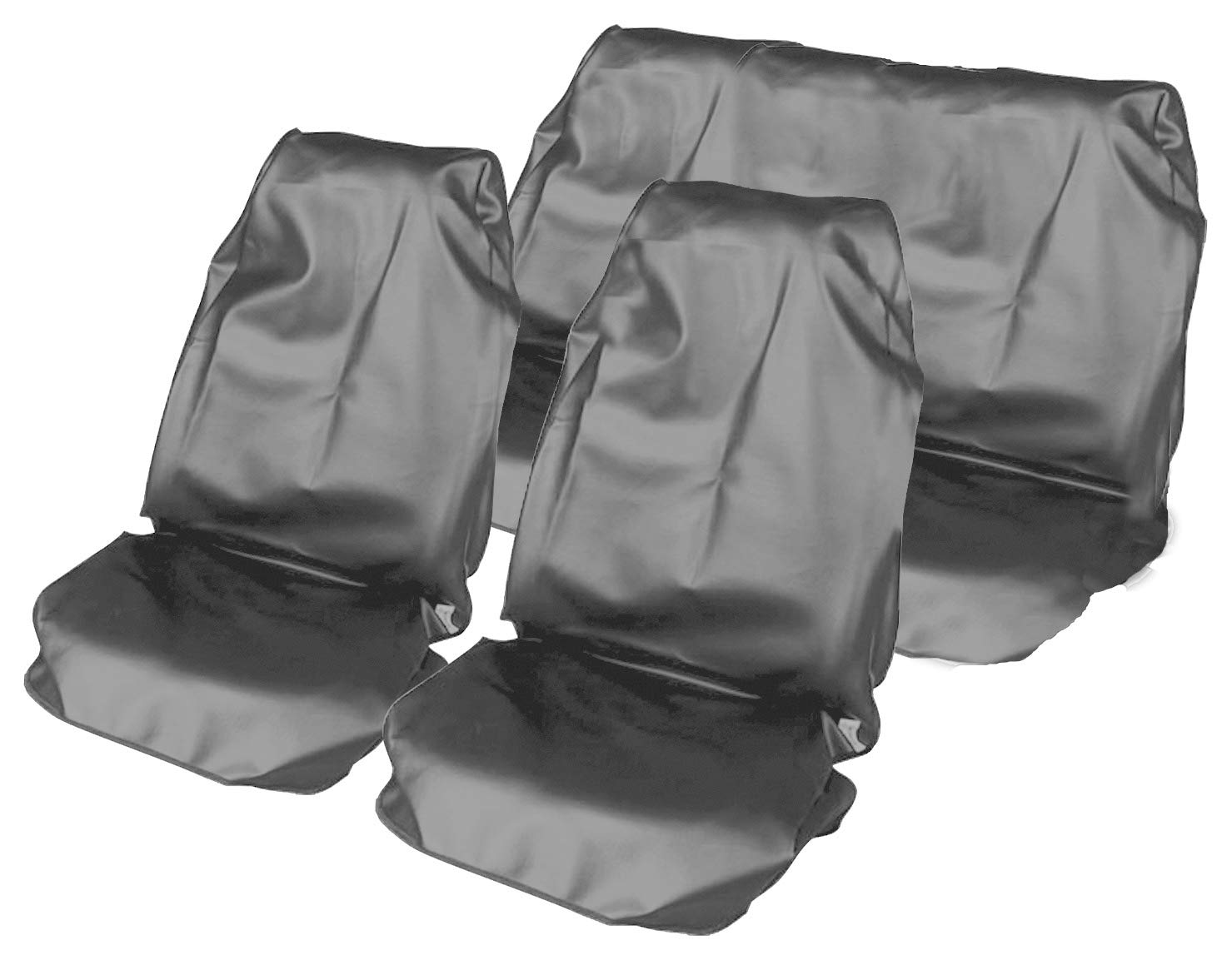 AUTO HIGH Car Seat Covers Full Set Waterproof Nylon Auto Interior