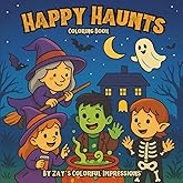 Happy Haunts: Coloring Book