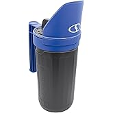 Snow Joe Sun Joe SJSPD1 Handheld All-Season Multi-Purpose Spreader, 5 lbs, w/Adjustable Dial Flow Control, for Ice Melt, Fert