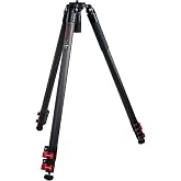 IFOOTAGE Gazelle TC7 Carbon Camera Tripod, 61" Professional Video Tripod 3 Sections with Quick Release Handle,Compatible with DSLR Camcorder