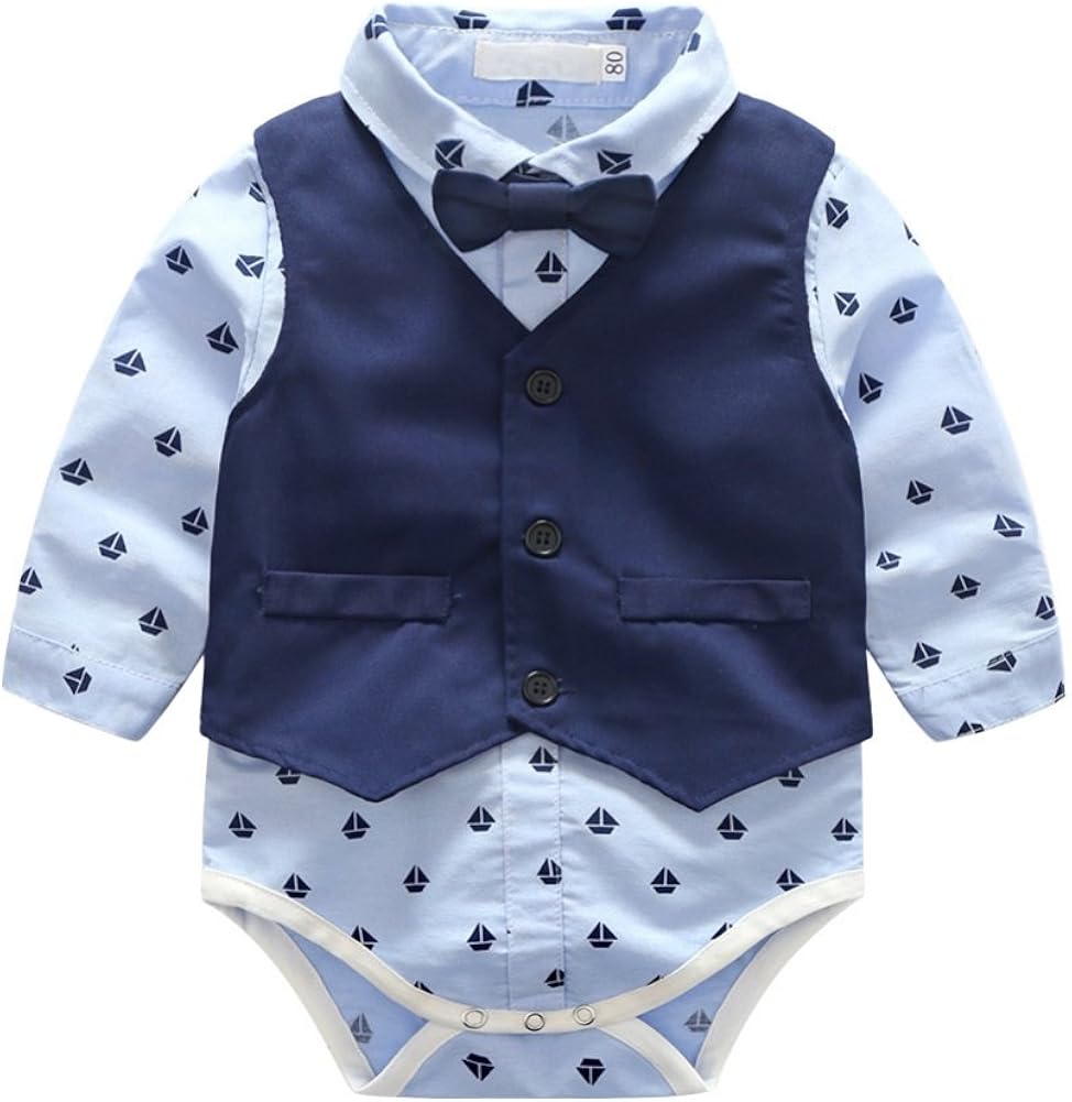 Pantalon Long Pour Soiree Ceremonie Mariage Et Soiree Cocktail Vetements Bebe Garcons Body Manches Longues Avec Noeud Papillon Bobora Ensemble Bebe Gilet Bebe Bebe Garcon 0 24m Iplanmovilidad Com