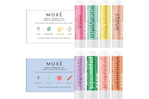 MOXĒ Smell Training Kit, 4 Essential Oils, Olfactory Regeneration, Helps Restore Sense of Smell, Natural Therapy for Smell Lo