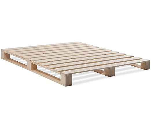 Paletti Massivholzbett Aus Paletten Zuhause