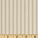 Santee Print Works Vertical Ticking Stripe Ivory/Tan Fabric By The Yard