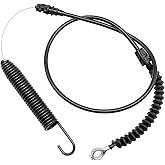Rinlius 946-05124A Deck Blade Engagement Cable for Troy-Bilt Huskee MTD Craftsman Murray Yard Machines Yard-Man Riding Lawn Mowers Replaces OEM 946-05124 746-05124A 746-05124
