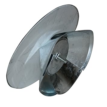 Universalkapsel für einen Ø 100 mm bis 160 mm mit Isolierung Wandkapsel feueraluminiert FAL