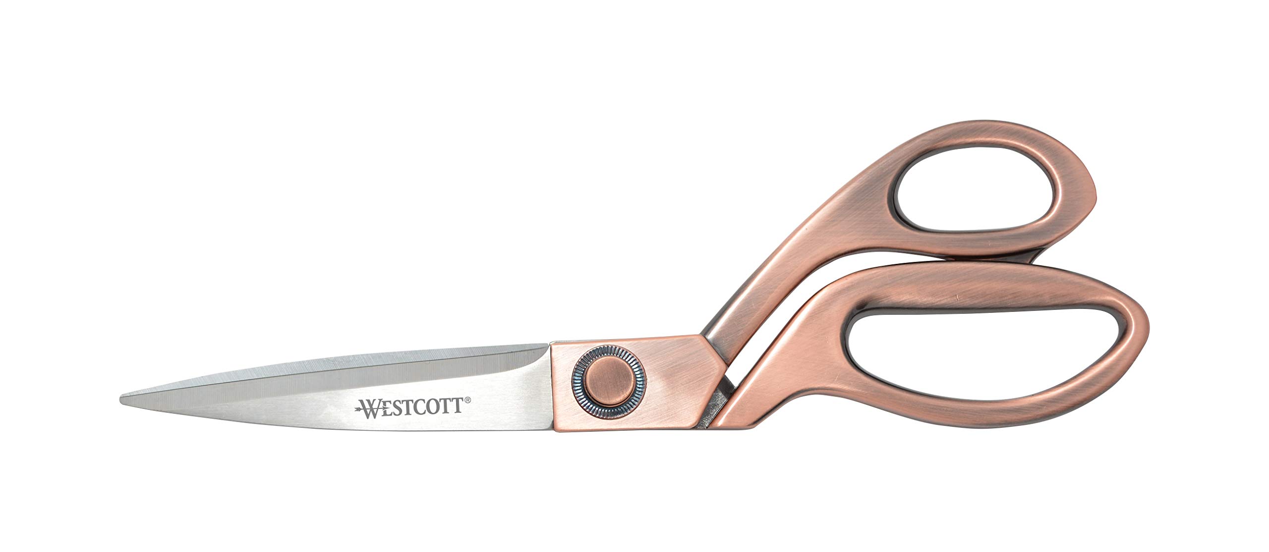 Westcott E-16459 00 Vintage Scissors, 9 cm Stainless Steel Blades, Copper Handle, 8"