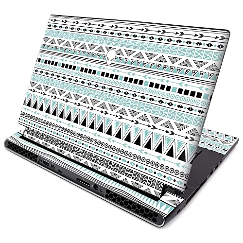 MightySkins Skin for Alienware M15 R2 (2019) - Turquoise Tribal | Protective, D…