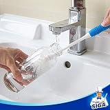 MR.SIGA Long Handle Bottle Brush 5.5 cm Head Nylon Bristles view 5