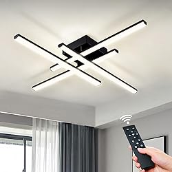 Modern LED Ceiling Light Fixture, Dimmable Close to