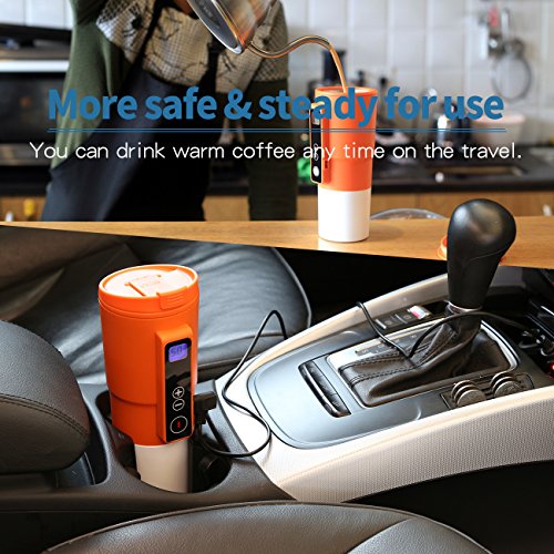 Smart Mug Car Bottle Warmer Heated Travel Mug Temperature Control