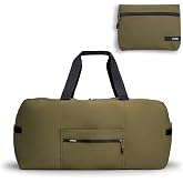 Orbitkey Foldable Duffel Bag 55L - Olive | 55L Travel Capacity | Packs into Integrated Pouch | Lightweight Design | Durable Water-Resistant Fabric