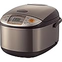 Zojirushi NS-TSC18 Stainless Brown Micom Rice Cooker & Warmer