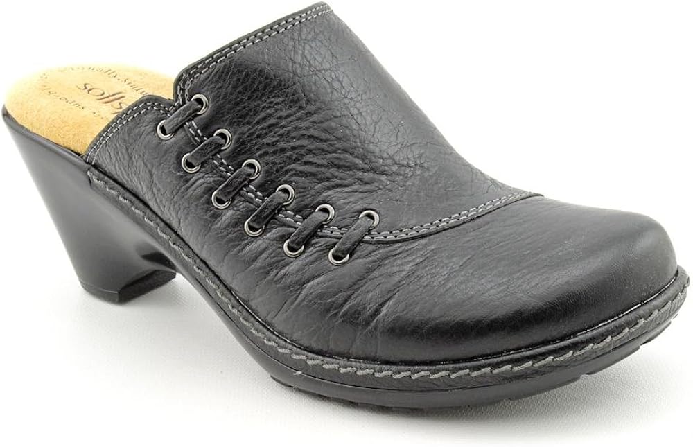 Softspots Leonora Wide Clogs Shoes Black