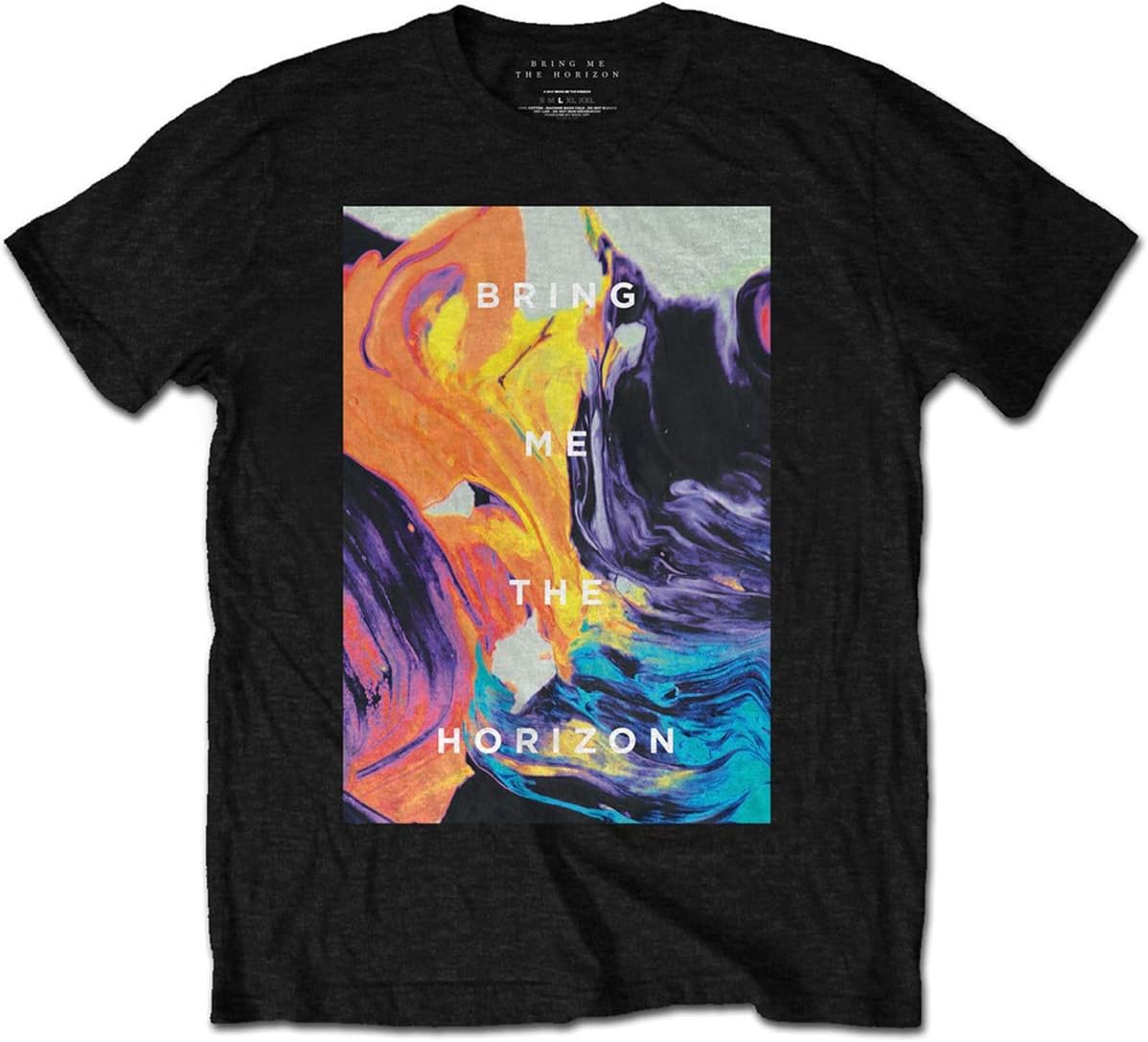 Men's Painted T-Shirt Black
