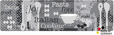 matches21 Küchenläufer Teppichläufer Teppich Läufer Pasta Nudeln