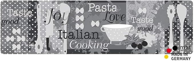 matches21 Küchenläufer Teppichläufer Teppich Läufer Pasta Nudeln