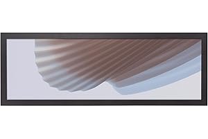 HOMESEVEN 12x36 Frame, 12x36 Panoramic Picture Frame, Poster Frame-Horizontal and Vertical Wall Hanging for Home, Exhibition,