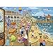 Bits and Pieces – 1000 Piece Jigsaw Puzzle for Adults – Ice Cream on The Boardwalk - Beach, Jersey Shore Jigsaw Puzzle by Artist Sandy Rusinko, Completed Puzzle Size: 20