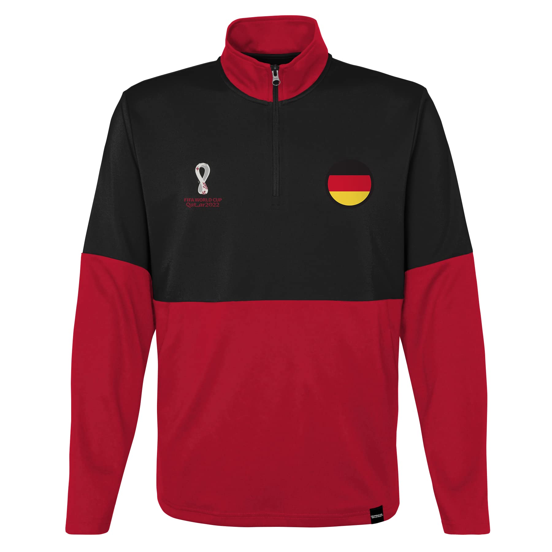 Germany, Official Fifa 2022 1/4 Zip Pull Over Quarter Zip Pull Over, Boy's 13-15 Years