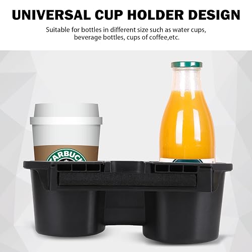 Cup Holder Insert Replacement For 2016-2021 Honda Civic - Center Console Drink Holder Accessory (Part # 83446-TBA-A01ZA)