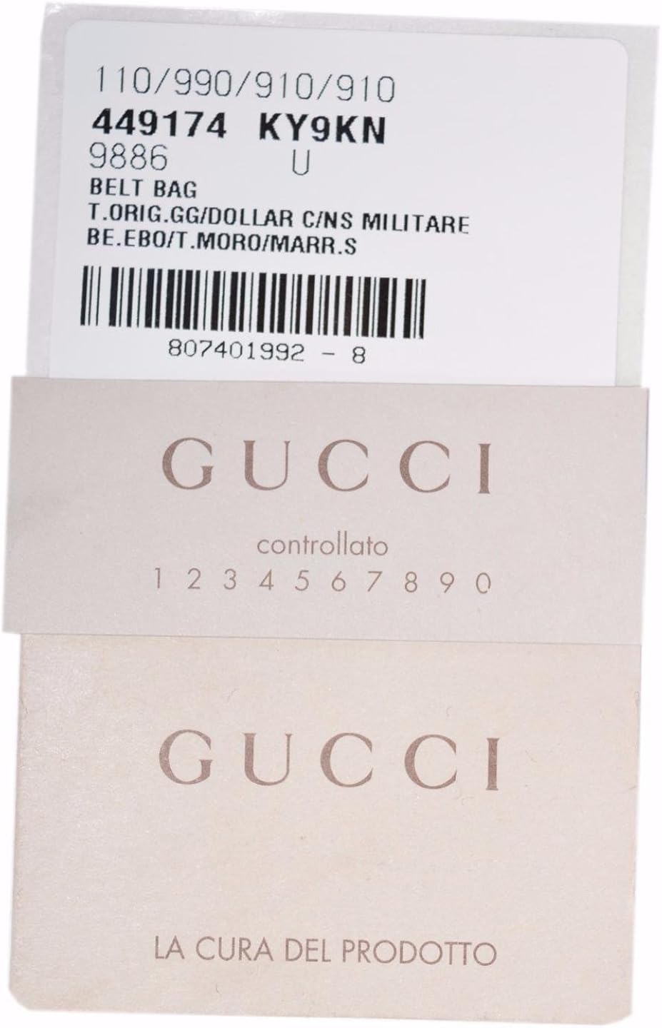 gucci controllato fanny pack