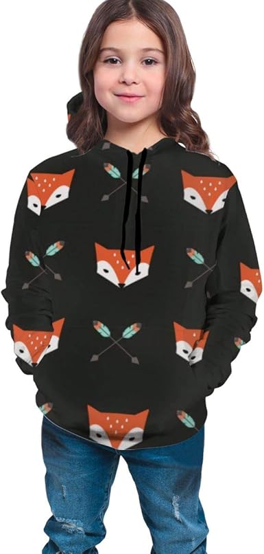 boys fox hoodie