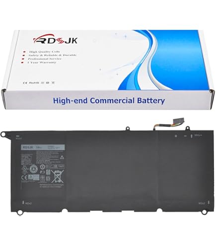Amazon.com: DELL JD25G Notebook Battery 7.4V 52WH replaceable for