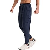 baleaf Men’s Hiking Pants Lightweight Quick Dry Joggers with Pockets Cargo Pants Water Resistant Breathable Jogger