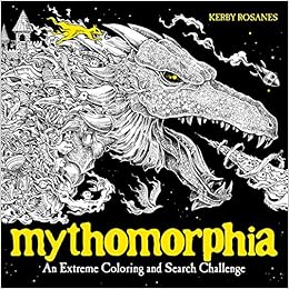 Amazon Com Mythomorphia An Extreme Coloring And Search Challenge Rosanes Kerby Books