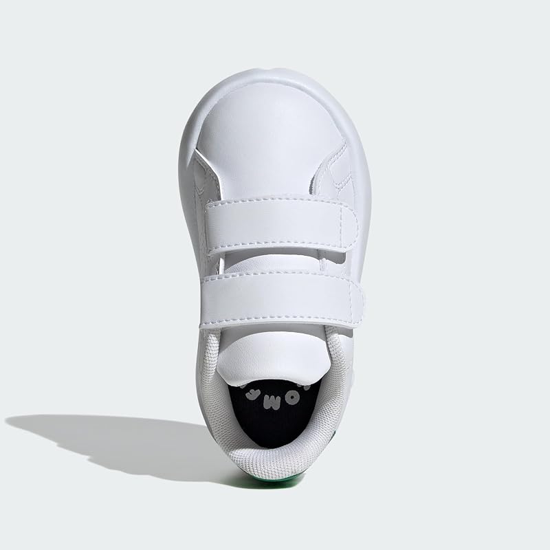 Mixte bébé Advantage Shoes Kids, Cloud White/Cloud White/Green, 22 EU — photo 4 sur 8
