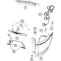 Amazon.com: Mopar L0003157 BULB : Automotive