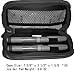 CHILLPACKS Diabetic Insulin Pen/Medication Cooler Case,for 2's or Larger Pen - w/2x Ice Packs (Black)