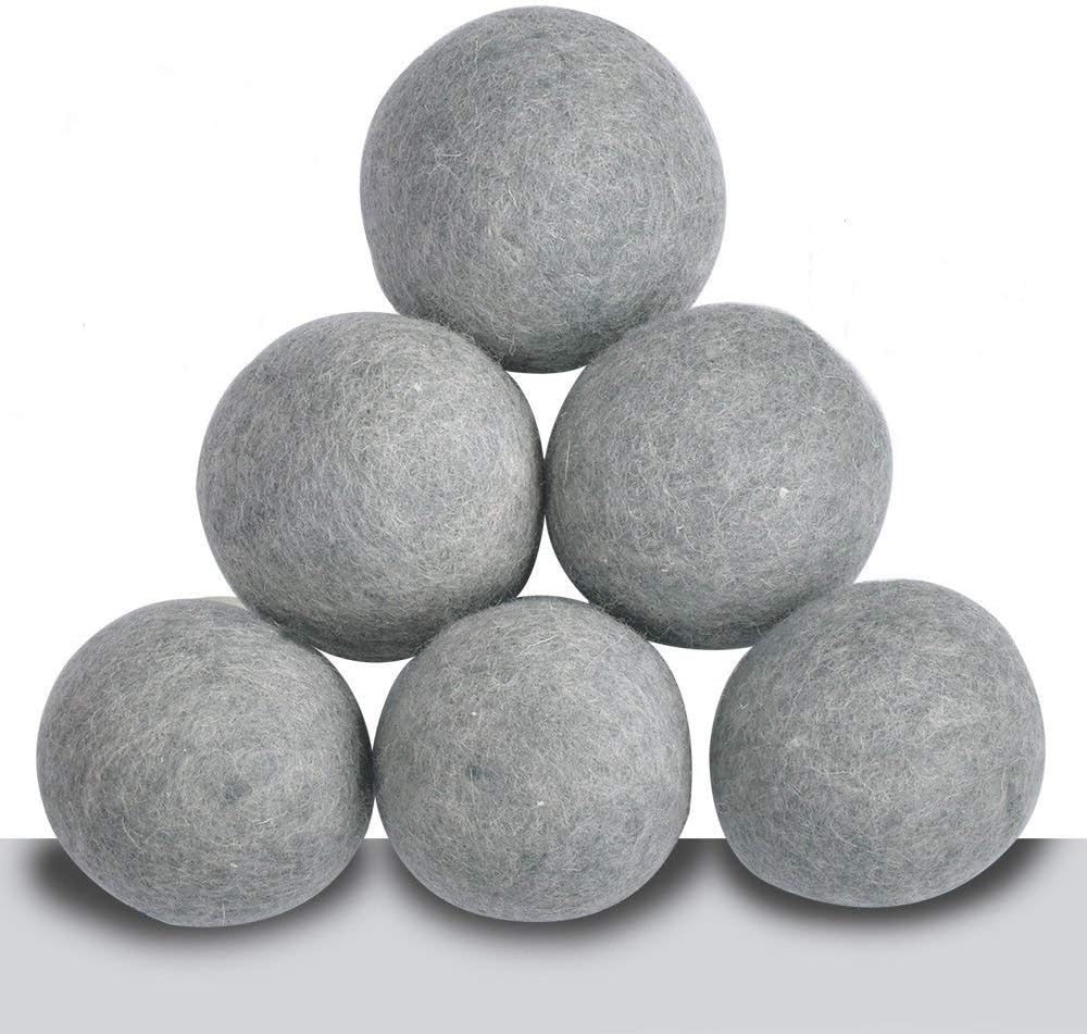 SheepSheepSheep Sheep Laundry Balls Dryer XL Handmade Organic Wool Dryer Balls Laundry You Can Choose 3~9Package (6)