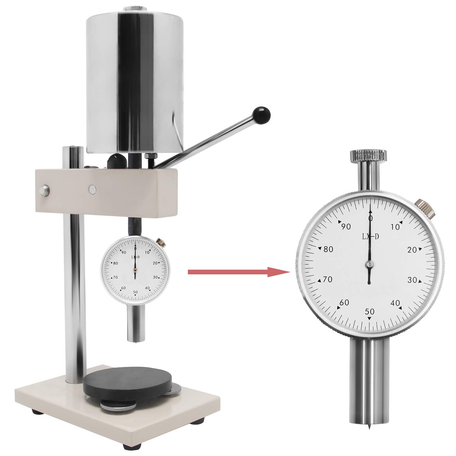 NEWTRY LX-D Shore Hardness Tester 