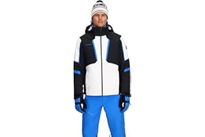 Obermeyer Mens Foundation Ski Jacket, Insulated and Waterproof with 2-way Stretch Fabric