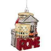 Kurt Adler 5-Inch Glass Rome Cityscape Ornament