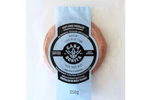 Casa Bonita Blue Corn Tortillas | 450g | Gluten-Free & Vegan | Authentic Mexican Taste | Perfect for Tacos, Enchiladas, and M