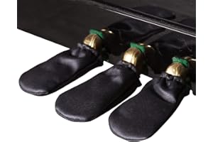 Mooson Piano Pedal Dust Cover Waterproof and Anti-scratch Prevent Piano Pedals, Suitable for Each Kinds of Piano and Electric Piano Glossy & thick & high-grade