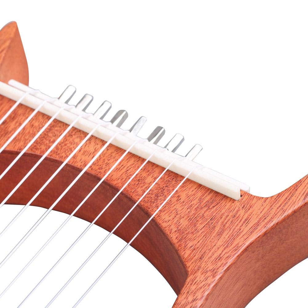 Musical Instruments Harps Leiyini Mahogany Harp 7String Stable Sound