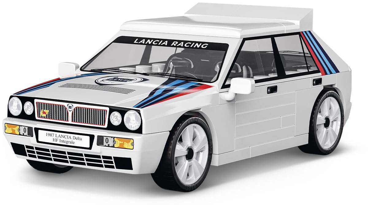 COBI Lancia Delta HF Integrale, 4.3 x 2.6 x 1.8 inches