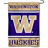 Washington UW Huskies Garden Flag