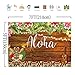 Allenjoy 7x5ft Summer Aloha Luau Party Backdrop Tropical Hawaiian Flowers Wooden Sculpture Photography Background Sea Palm Birthday Musical Party Banner Decoration Cake Table Photo Studio Booth Props