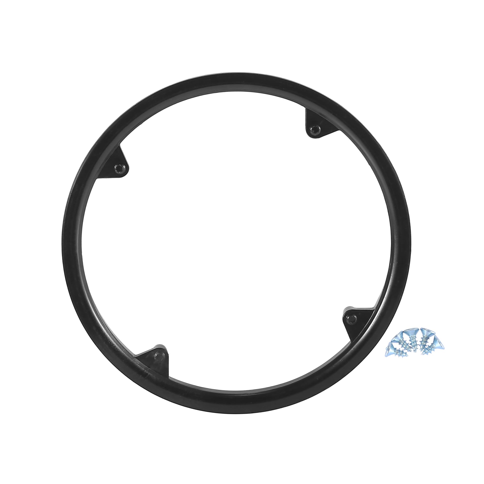 A ABSOPRO Bike Crankset Chain Wheel Cover 48 Teeth 12cm Black