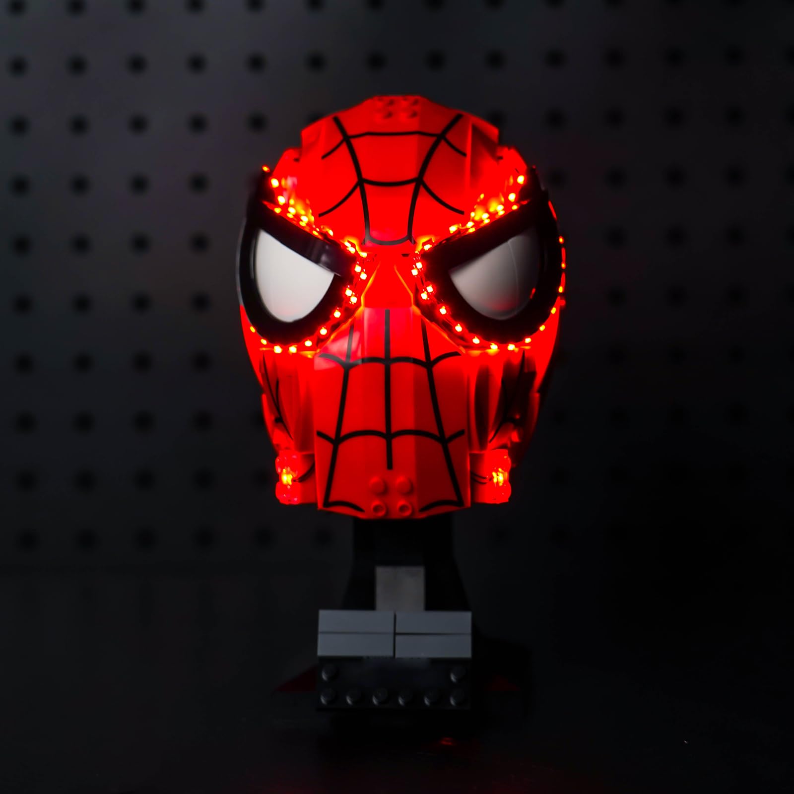 Light Kit for Lego Spider-Man's Mask, Lighting Set for Lego 76285 Marvel Spider-Man's Mask - Not Include Models, Just Light Kit (Standard Version)