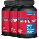 ProLab Caffeine 200mg, Green Tea Extract, Energy &amp; Focus (60 Tabs, 3 Pack)