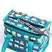 TEAMOOK Lunch Bag Insulated Lunch Box Cooler Bags 1pcs (Green owl)